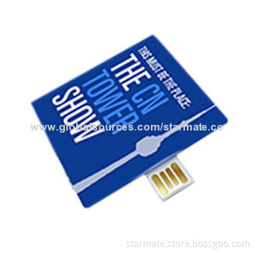 USB web key, folded paper USB web key, trifold USB web card, URL auto launch in almost all PC & MACNew